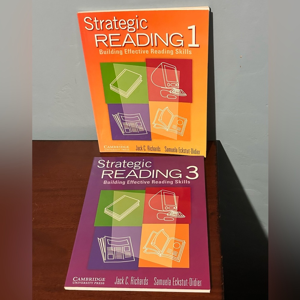 Strategic Reading Student Level 1 and 3 Building Effective Skills Activity Books